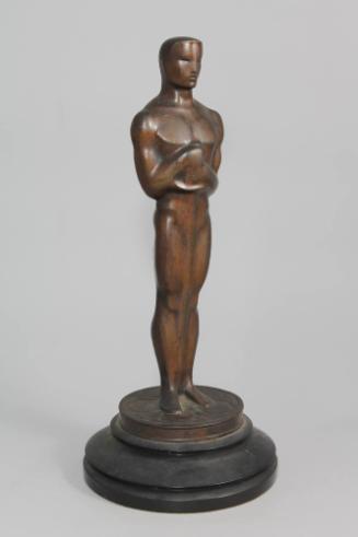 Academy Award of Merit (Oscar), 1929
California Art Bronze Foundry; Los Angeles, California
B…