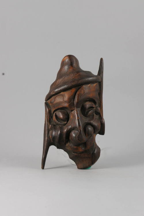 Decorative Mask, 20th Century
China
Wood; 7 × 3 5/8 × 2 1/4 in.
2020.14.5
Gift of Anne and …