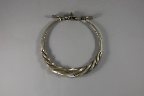 Neck Ring, 20th Century
Miao culture; probably Guizhou Province, China
Silver; 8 1/8 × 7 1/2 …