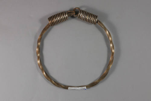 Neck Ring, 20th Century
Miao culture; probably Guizhou Province, China
Silver; 7 1/4 × 7 1/2 …