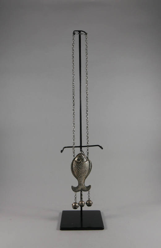 Necklace, 20th Century
Miao culture; probably Guizhou Province, China
Silver; 16 1/2 × 2 1/8 …