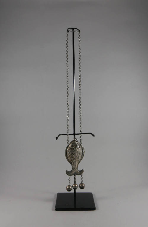 Necklace, 20th Century
Miao culture; probably Guizhou Province, China
Silver; 16 1/2 × 2 1/8 …