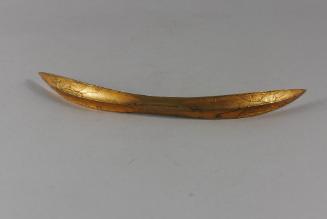 Hair Pin, 20th Century
Miao culture; probably Guizhou Province, China
Brass; 6 × 9/16 × 1 1/4…