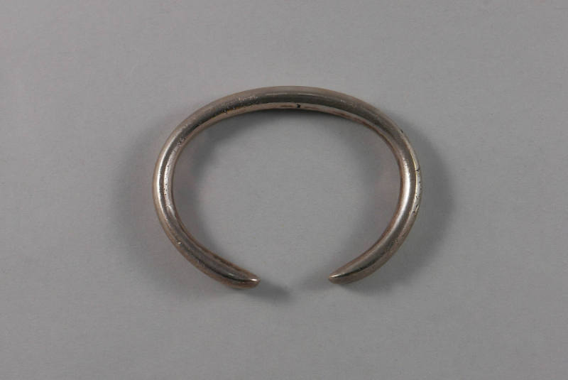 Bracelet, 20th Century
Miao culture; probably Guizhou Province, China
Silver; 3/8 × 2 7/8 × 2…