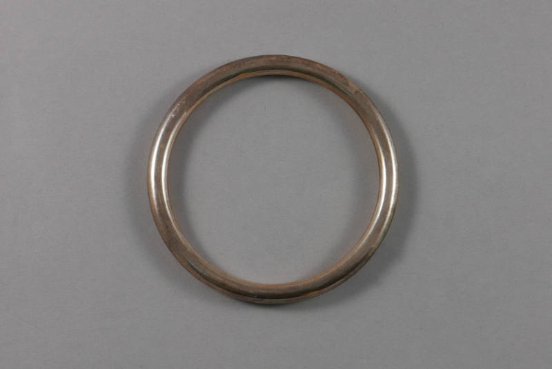 Bracelet, 20th Century
Miao culture; probably Guizhou Province, China
Silver; 1/4 × 2 3/4 in.…