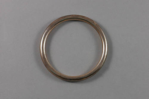 Bracelet, 20th Century
Miao culture; probably Guizhou Province, China
Silver; 1/4 × 2 3/4 in.…