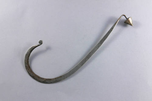 Earring, 20th Century
Miao culture; probably Guizhou Province, China
Silver; 8 7/8 × 3 1/2 × …