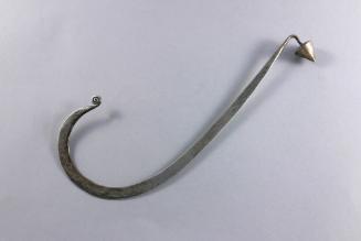 Earring, 20th Century
Miao culture; probably Guizhou Province, China
Silver; 8 7/8 × 3 1/2 × …