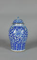 Blue-and-White Ware Lidded Jar
Late Qing dynasty to Republic of China (1870-1949)
Glazed cera…