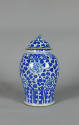 Blue-and-White Ware Lidded Jar
Late Qing dynasty to Republic of China (1870-1949)
Glazed cera…