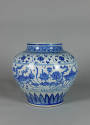 Blue-and-White Ware Jar
Xuande period, Ming dynasty (1426-1435)
Glazed ceramic
Loan Courtesy…