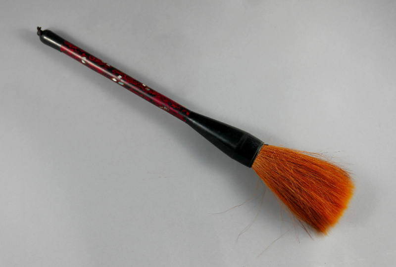Calligraphy Brush, early 21st Century
China
Wood, plastic and hair; 2 3/4 × 2 × 15 in.
2014.…