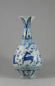 Blue-and-White Ware Vase
Yuan dynasty (1279-1368)
Glazed ceramic
Loan Courtesy of the Robert…