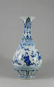 Blue-and-White Ware Vase
Yuan dynasty (1279-1368)
Glazed ceramic
Loan Courtesy of the Robert…