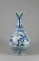 Blue-and-White Ware Vase
Yuan dynasty (1279-1368)
Glazed ceramic
Loan Courtesy of the Robert…