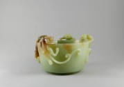 Brush Washer Bowl
Ming dynasty (1368 – 1644)
Jade
Gift of Mr. George Brooks
91.36.1a