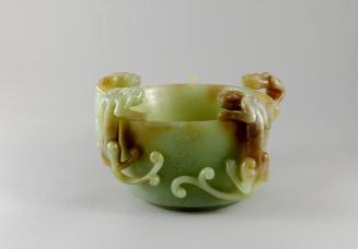 Brush Washer Bowl
Ming dynasty (1368 – 1644)
Jade
Gift of Mr. George Brooks
91.36.1a