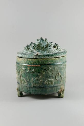 Incense Burner (Boshanlu)
Han dynasty (206 BCE - 220 CE)
Glazed ceramic
Gift of The Chang Fo…