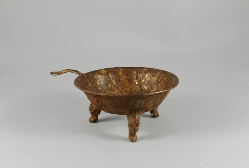 Wine Warmer (Jiaodou)
Tang dynasty (618-907)
Gilded bronze
Gift of Dr. Stephen R. Blair in M…