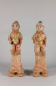 Pair of Warrior Figures
Tang dynasty (618-907)
Painted ceramic
Gift of Kevin Branch
2001.58…