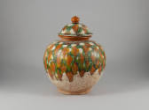 Sancai Ware Jar
High Tang period (684-756)
Glazed ceramic
Gift of Dr. Stephen R. Blair
2004…