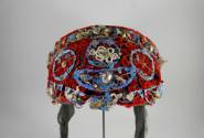 Bridal Headdress, Qing Dynasty (1644-1911)
China
Silk, gemstones, and kingfisher feathers; 7 …