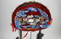Bridal Headdress, Qing Dynasty (1644-1911)
China
Silk, gemstones, and kingfisher feathers; 7 …