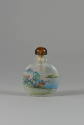 Snuff Bottle, Qing dynasty (1644-1911)
China
Crystal and cat’s eye stone; 2 1/4 × 2 in.
98.5…