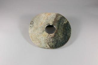 Disc (Bi) 
Neolithic period (4000-2000 BCE)
Jade
Gift of Viet A. and Hang D. Nguyen
97.140.…