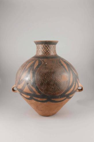 Jar (Guan)
Neolithic period (2600-2300 BCE)
Machang phase, late Majiayao culture
Painted cer…