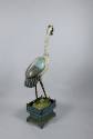 Crane Figure
Qing dynasty (1644-1911)
Iron, brass and enamel
Gift of Michael and Hildegard L…