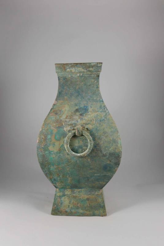 Wine Vessel (Fang Hu)
Qin or Western Han dynasty (221 BCE - 9 CE)
Bronze
Gift of Donald and …