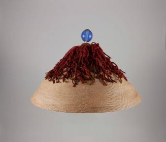 Summer Court Hat with Finial, 1644-1911
China
Silk, ceramic and fiberglass; 5 1/4 × 11 3/4 × …