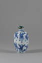 Blue-and-White Ware Snuff Bottle, late 20th century 
China
Porcelain and metal; 2 3/4 × 1 3/4…