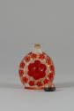 Snuff Bottle with Carved Red Flowers, Qing dynasty (1644-1911)
China
Peking glass; 2 1/4 × 1 …