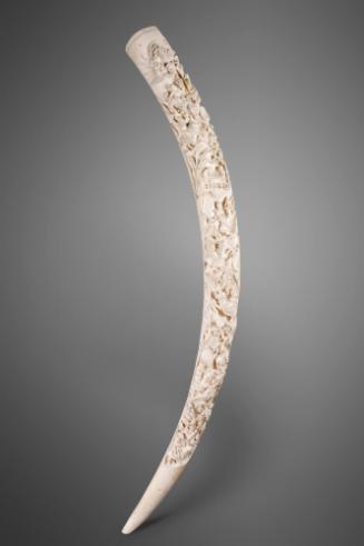 Carved Tusk
Late Qing dynasty to Republic of China (1870-1949)
Ivory
Gift of Vernor G. and E…