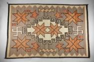 Rug, c. 1920
Navajo culture; Two Grey Hills, New Mexico
Wool and pigment; 52 × 76 in.
2021.4…