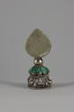 Topper for Mandala Offering Set, 19th to 20th Century
Tibet Autonomous Region
Silver and turq…