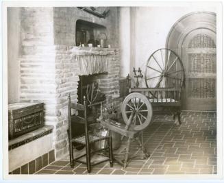 Original Fireplace Display in Bowers Museum's Historic Hallway, 1930-1935
Edward W. Cochems; S…