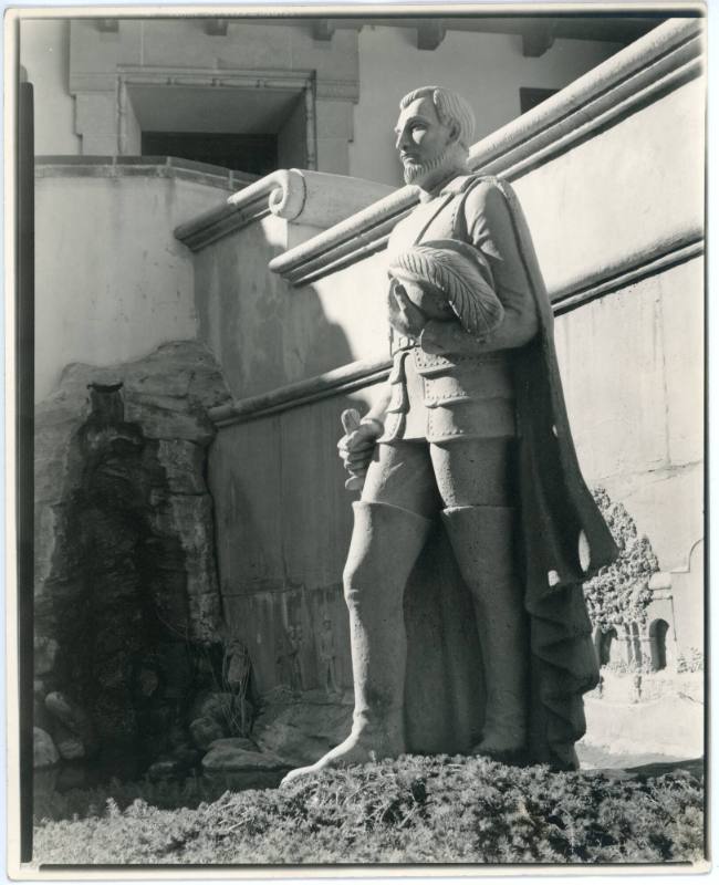 Cabrillo Fountain in Bowers Museum's Key Courtyard, 1930-1935
Edward W. Cochems; Santa Ana, Ca…