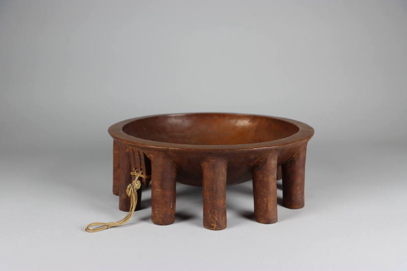 Kava Bowl (Tanoa), late 19th to early 20th Century
Samoa, Polynesia
Wood and plant fiber; 5 3…