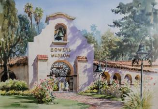 Bowers Museum, early 1990s
John Bohnenberger (American, 1926-2012); California
Watercolor on …