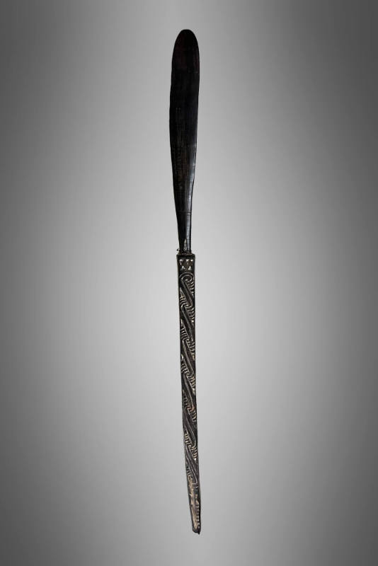 Lime Spatula (Kena), early to mid 20th Century
Massim culture; Trobriand Islands, Milne Bay Pr…