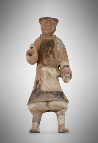 Male Tomb Figure
Han dynasty (206 BCE - 220 CE)
Ceramic and pigment
Anonymous Gift
99.76.16…