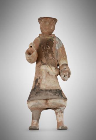 Male Tomb Figure
Han dynasty (206 BCE - 220 CE)
Ceramic and pigment
Anonymous Gift
99.76.16…