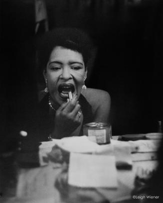 The Billie Holiday Make-Up, 1954
Leigh A. Wiener (American, 1929-1993); Berlin, Germany
Gelat…