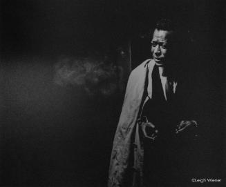 Miles Davis at the Black Hawk, 1961
Leigh A. Wiener (American, 1929-1993); San Francisco, Cali…