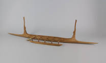 Model Canoe, 20th Century
Wuvulu Island, Manus Province, Papua New Guinea, Micronesia
Wood an…