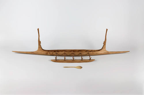 Model Canoe, 20th Century
Wuvulu Island, Manus Province, Papua New Guinea, Micronesia
Wood an…