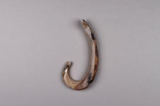 Fish Hook, 20th Century
Wuvulu Island, Manus Province, Papua New Guinea, Melanesia
Shell; 2 7…
